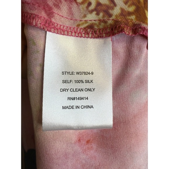 Johnny Was Silk Floral Bloom A-line Max Dress NWT Womens Size XS - Picture 7 of 10